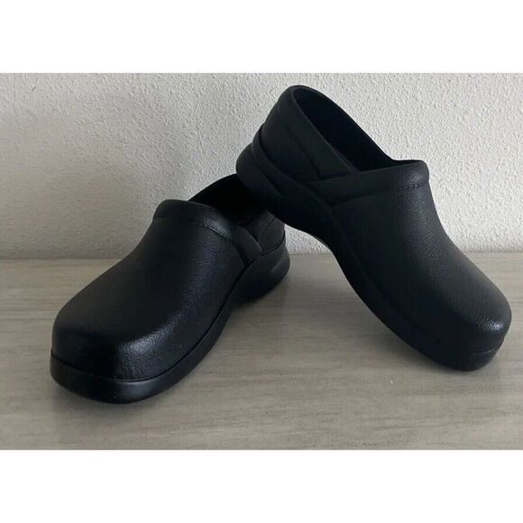 KLOGS BOCA FOOTWEAR WOMENS Sz 9W BLACK NIB - Picture 2 of 7